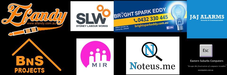 Selection of logo and graphic design work